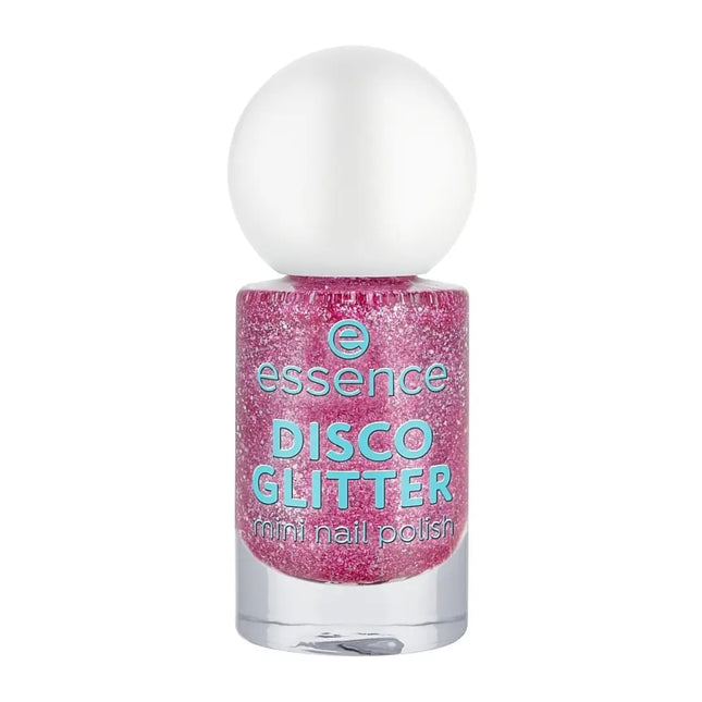 Essence Disco Glitter Mini Nail Polish 08 Pink