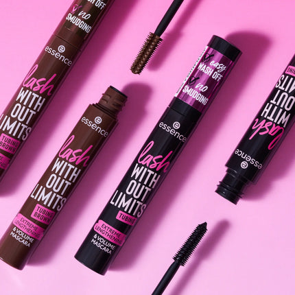 Essence Lash Without Limits Tubing Brown Extreme Lengthening & Volume Mascara 05 Brown Tubing