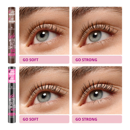 Essence Lash Without Limits Tubing Brown Extreme Lengthening & Volume Mascara 05 Brown Tubing