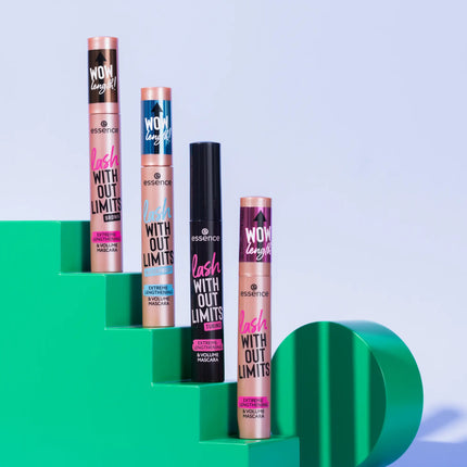 Essence Lash Without Limits Waterproof Extreme Lengthening & Volume Mascara 03 Black Waterproof