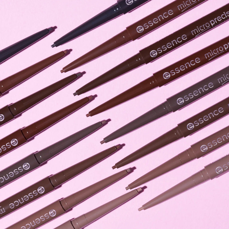 Essence Micro Precise Brow Pencil 05 Warm Brown, wenkbrauwpotlood met spoolie, foto 5 van 5