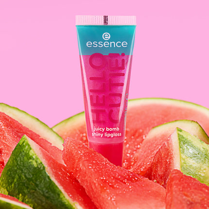 Essence Say It With Juicy Hello Cutie! Juicy Bomb Shiny Lipgloss 02 Witty Watermelon