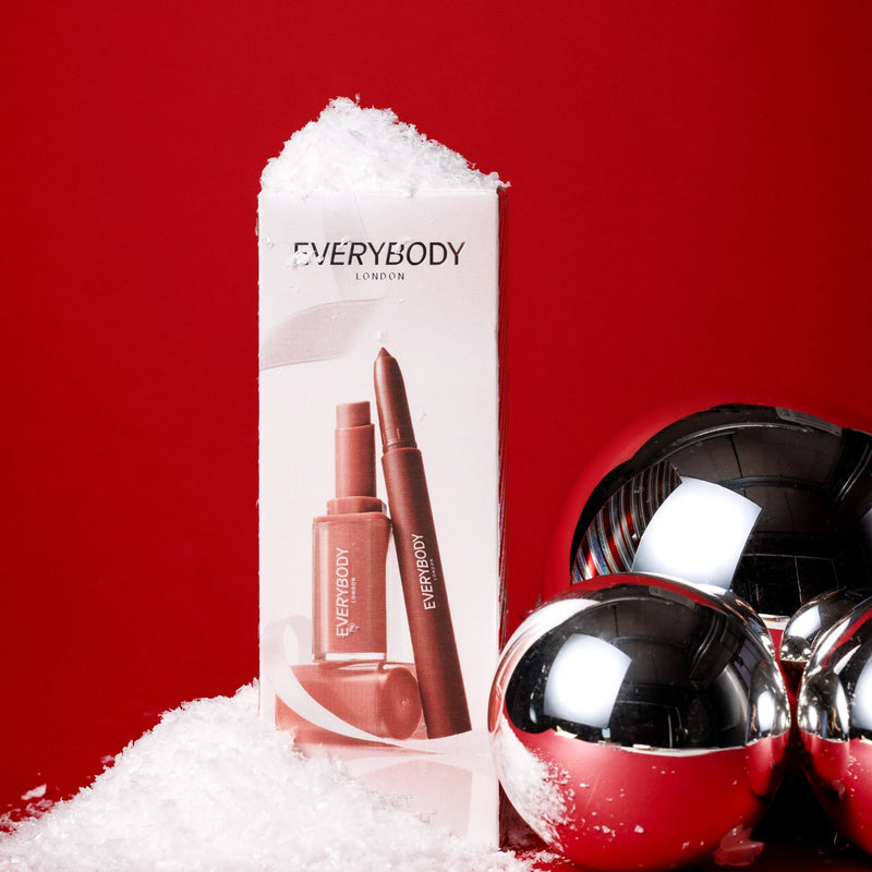Everybody London Pink Blush Lip Set, lipliner en plumping lipstick, foto 2 van 4