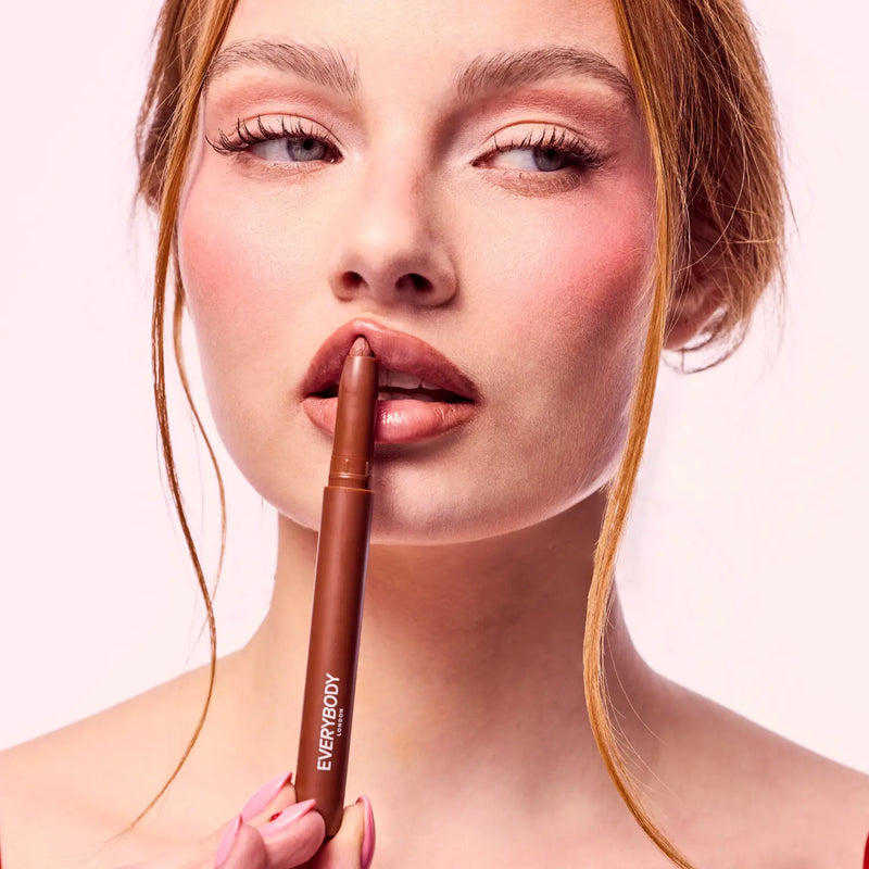 Everybody London X Fluff Blending Lip Crayon Toffee Nude