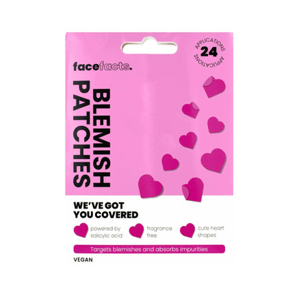 Face Facts Blemish Patches Hearts