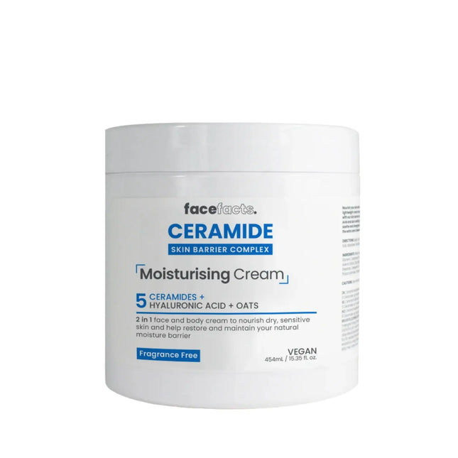 Face Facts Ceramide Skin Barrier Complex Moisturising Cream