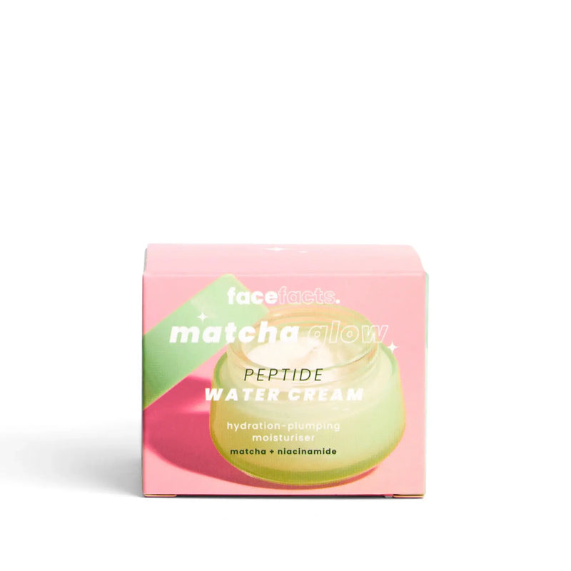 Face Facts Matcha Glow Peptide Water Cream