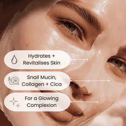 Face Facts Snail Mucin Multi-Benefit Biocellulose Masque