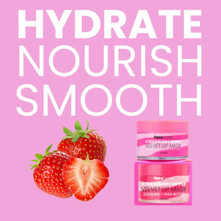 Face Facts Swirl Lip Mask Strawberry