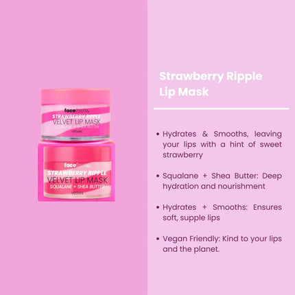 Face Facts Swirl Lip Mask Strawberry
