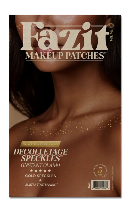 Fazit Decolletage Speckles Gold