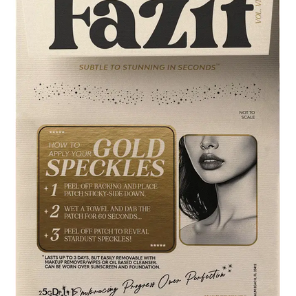 Fazit Decolletage Speckles Gold
