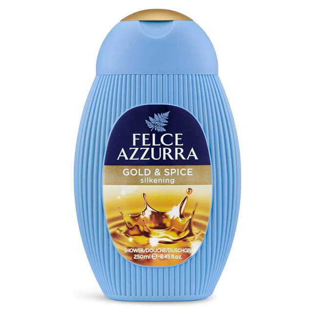 Felce Azzurra Gold and Spices Silkening Essence Shower Gel