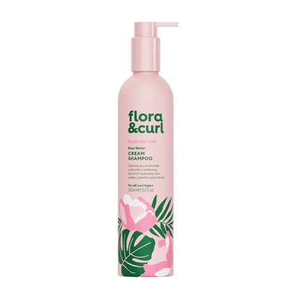 Flora & Curl Cream Shampoo Rose Water