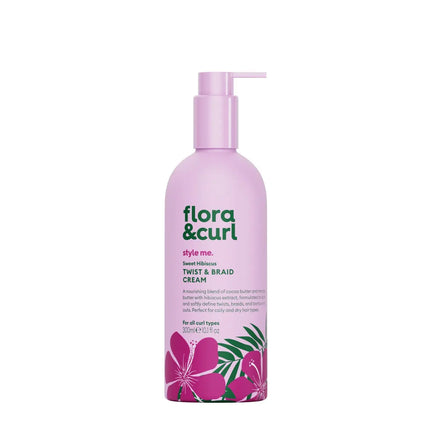 Flora & Curl Twist & Braid Cream Sweet Hibiscus