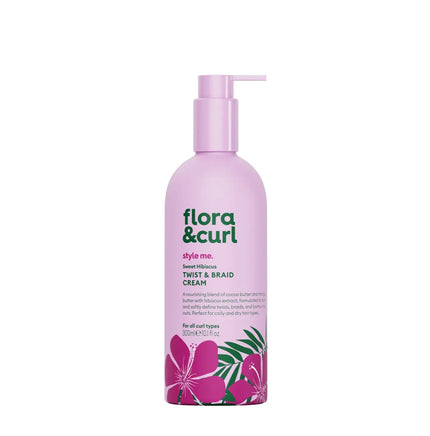 Flora & Curl Twist & Braid Cream Sweet Hibiscus