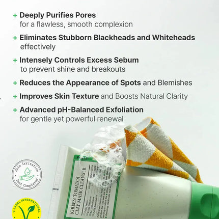 Fully Green Tomato Clay Pack Cleanser 30 ml.