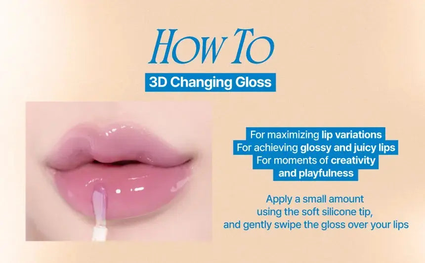 Fwee 3D Changing Gloss 0 Clear