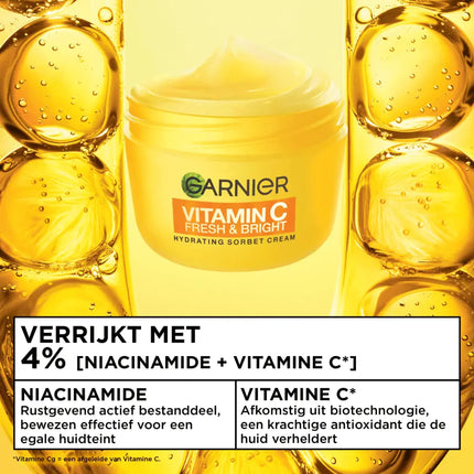 Garnier Vitamine C Fresh & Bright Hydrating Sorbet Cream
