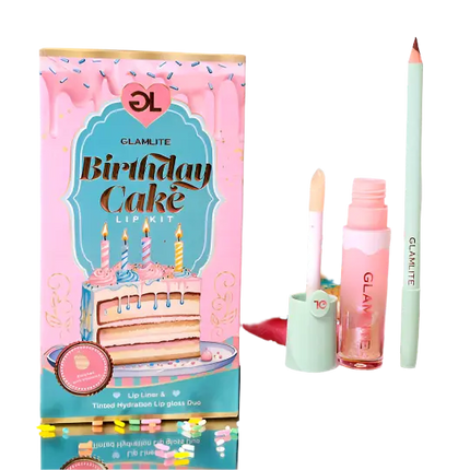 Glamlite Birthday Cake Lip Kit