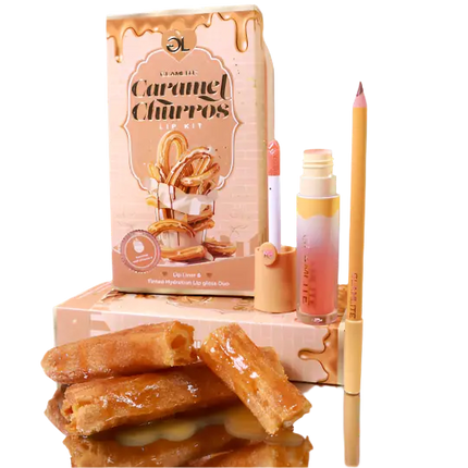 Glamlite Caramel Churro Lip Kit