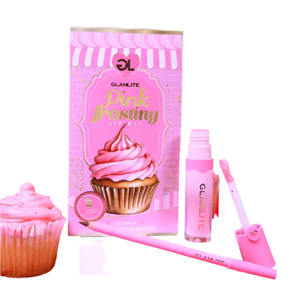 Glamlite Pink Frosting Lip Kit