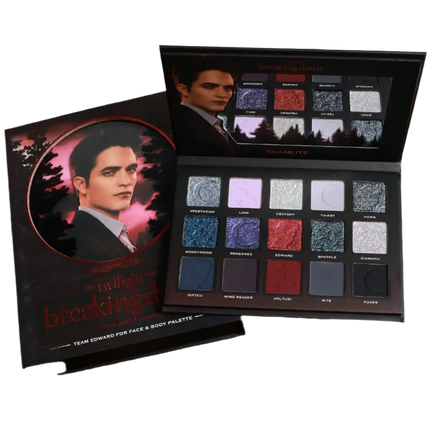 Glamlite x Twilight Saga Team Edward Palette