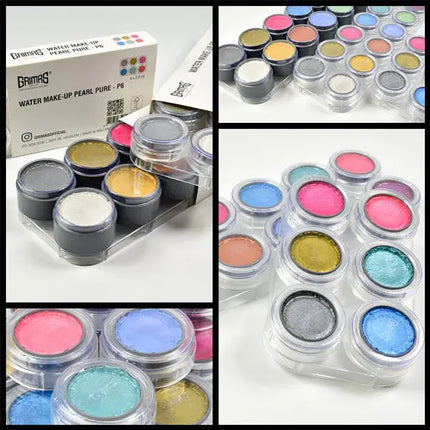 Grimas Water Make-up Pearl Pure Palette P6