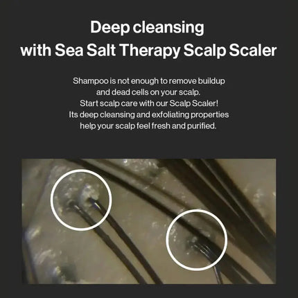 GROWUS GROWUS Sea Salt Therapy Scalp Scaler Jumbo