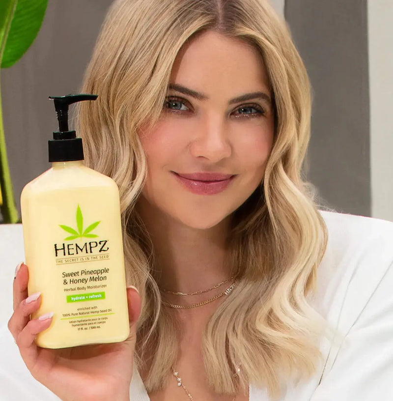 Hempz Sweet Pineapple & Honey Melon Herbal Body Moisturizer 500 ml.