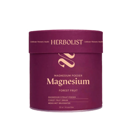 Herbolist Magnesium Poeder Nacht Forest Fruit