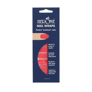 Herôme Nail Wraps Hot Pink