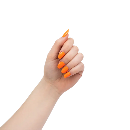 Herôme Nail Wraps Neon Tangerine