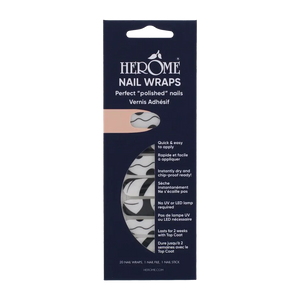 Herôme Nail Wraps Noir Lines