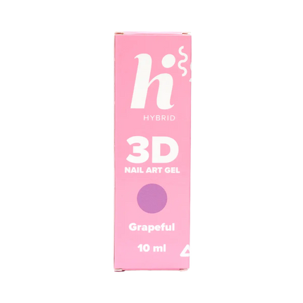 Hi Hybrid 3D Nail Art Gel Grapeful