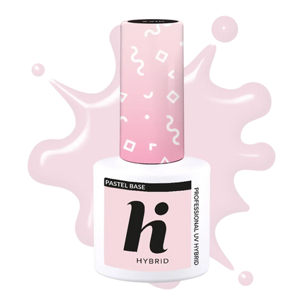 Hi Hybrid Soft Pastel Base Coat Gel Polish 5 ml