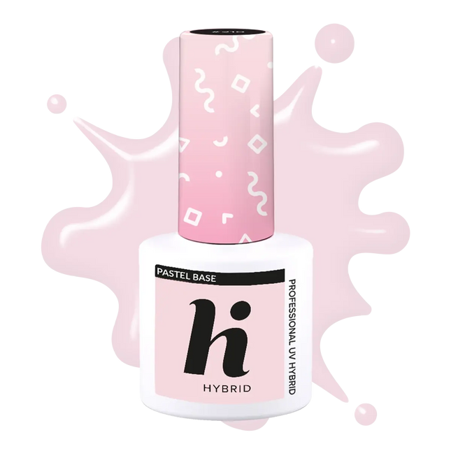 Hi Hybrid Soft Pastel Base Coat Gel Polish 5 ml
