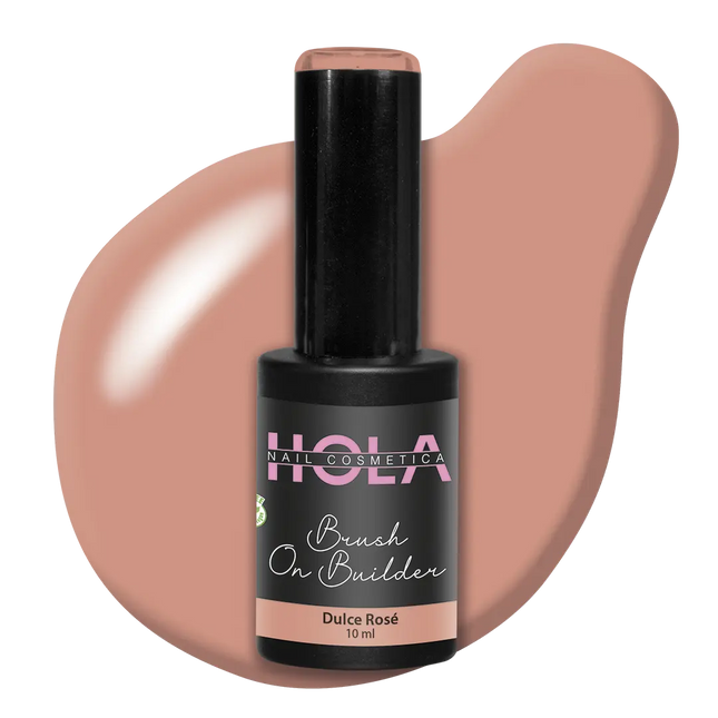 Hola Nail Cosmetica Brush On Builder Dulce Rosé