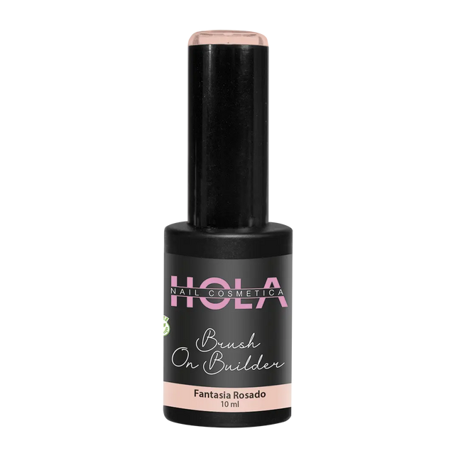 Hola Nail Cosmetica Brush On Builder Fantasia Rosado