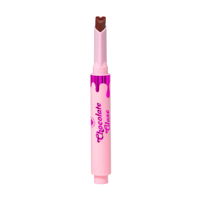 I Heart Revolution Chocolate Glaze Lip Gloss Pen Hot Cocoa Brown