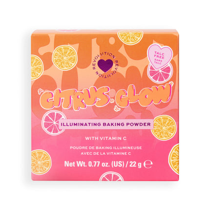 I Heart Revolution Citrus Glow Illuminating Baking Powder