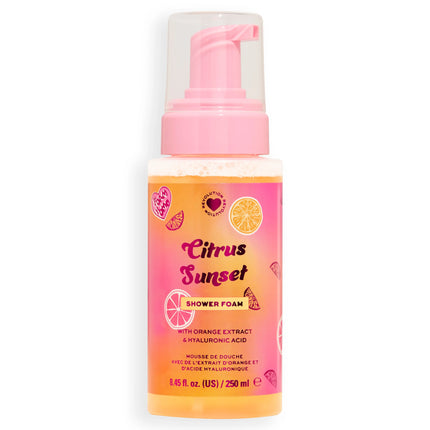 I Heart Revolution Citrus Sunset Shower Foam