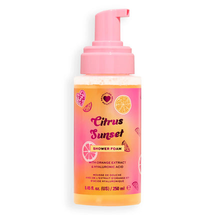 I Heart Revolution Citrus Sunset Shower Foam