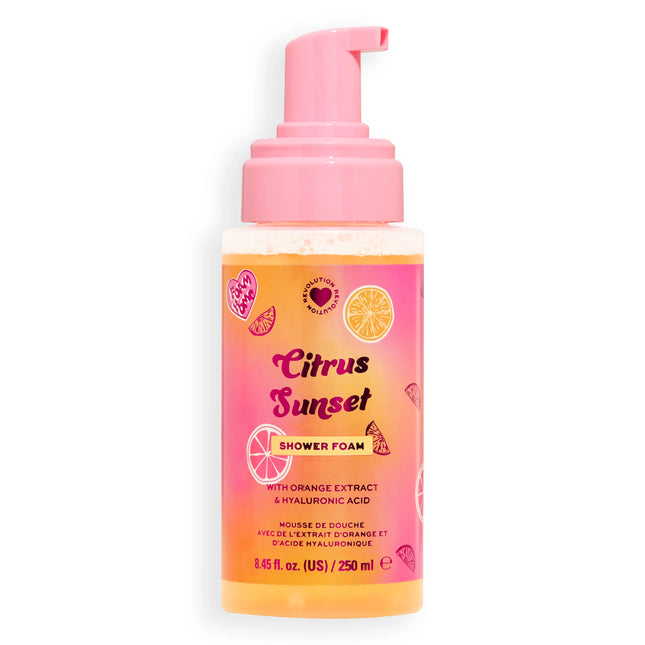 I Heart Revolution Citrus Sunset Shower Foam