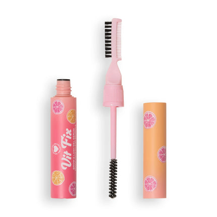 I Heart Revolution Grapefruit Vit Fix 2in1 Brow Serum And Gel