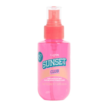 I Love Sunset Club Perfumed Body Mist