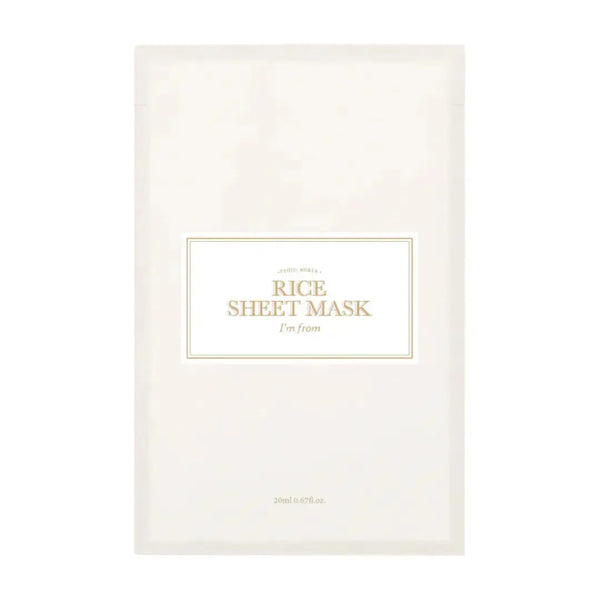 I'm From Rice Sheet Mask
