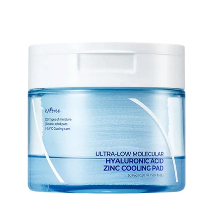 Isntree Ultra-Low Molecular Hyaluronic Acid Zinc Cooling Pad