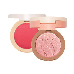 J.Cat Beauty 2 In 1 Piece Of Cake Blush + Highlighter Cherry Sweet