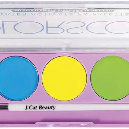 J.Cat Beauty Colorscope Water Activating Liner Palette Bright